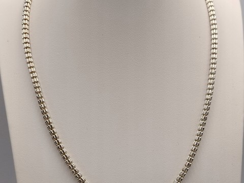 Piękny srebrny damski naszyjnik/łańcuszek SNAKE WĘŻYK ŻMIJKA srebro ITALY