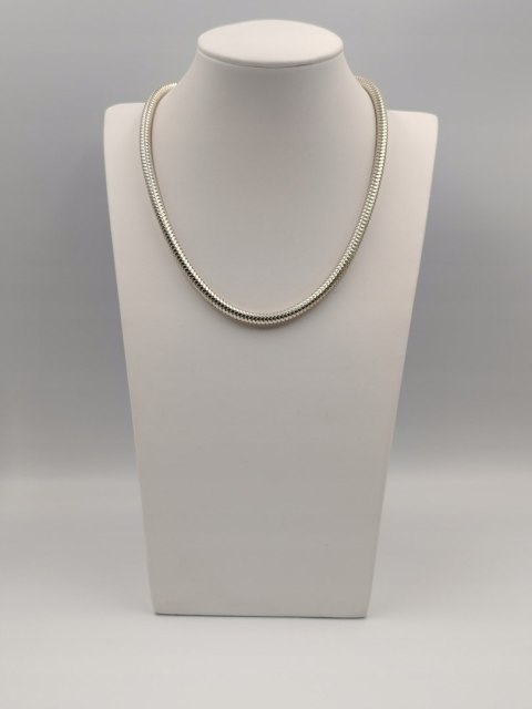 Piękny srebrny damski naszyjnik/łańcuszek SNAKE WĘŻYK ŻMIJKA srebro ITALY