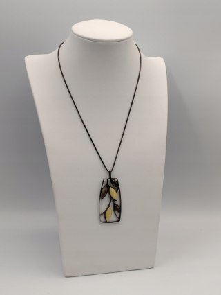 Piękny stary srebrny damski komplet wisiorek + łańcuszek biżuteria VINTAGE