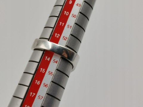 Stary piękny srebrny damski pierścionek MARKAZYTY r.13 biżuteria VINTAGE