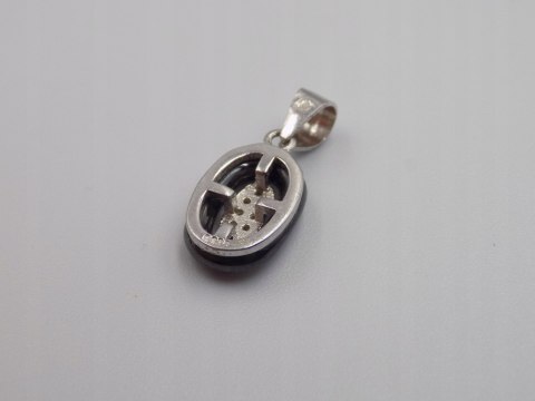 Piękny srebrny damski wisiorek/zawieszka CYRKONIE biżuteria srebro 925