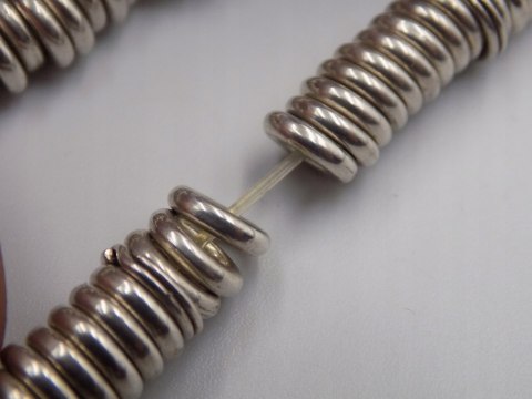 Srebrna firmowa damska bransoletka LINKS LONDON kółeczka srebro biżuteria