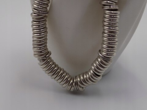 Srebrna firmowa damska bransoletka LINKS LONDON kółeczka srebro biżuteria