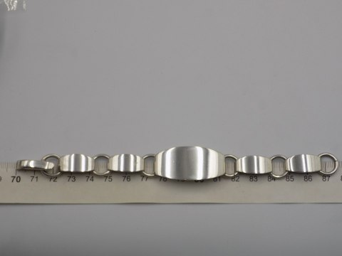 Stara piękna srebrna damska bransoletka srebro 800 - biżuteria VINTAGE