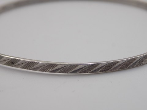 Stara srebrna damska bransoletka KOŁO BANGLA srebro 800 - biżuteria VINTAGE