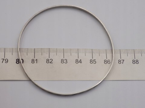 Stara srebrna damska bransoletka KOŁO BANGLA srebro 800 - biżuteria VINTAGE
