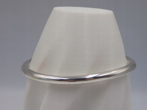 Stara srebrna damska bransoletka KOŁO BANGLA srebro 925 - biżuteria VINTAGE