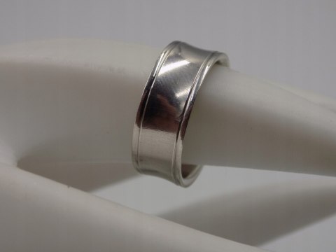 Stara srebrna piękna damska obrączka r. 10/11 srebro 925 VINTAGE biżuteria