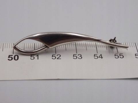 Piękna stara damska autorska srebrna broszka srebro 925 VINTAGE biżuteria