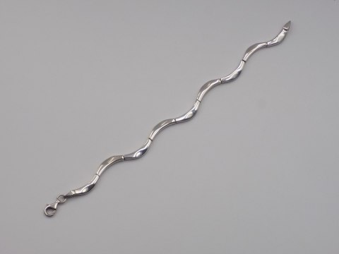 Piękna stara srebrna damska bransoletka - srebro 925 - biżuteria VINTAGE