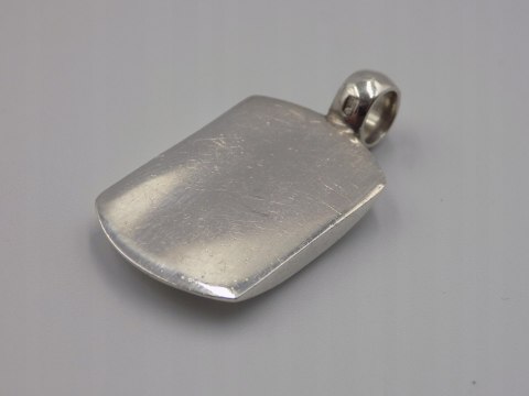 Piękny stary srebrny damski wisiorek/zawieszka EMALIA srebro 925 biżuteria
