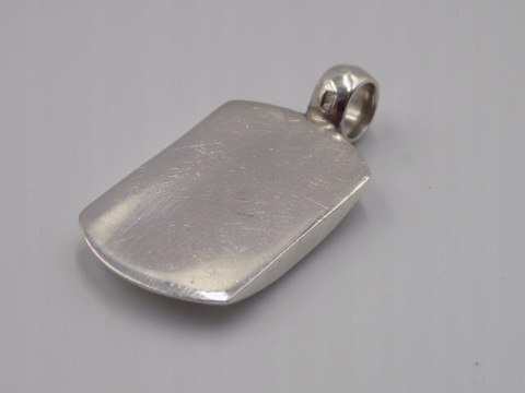 Piękny stary srebrny damski wisiorek/zawieszka EMALIA srebro 925 biżuteria