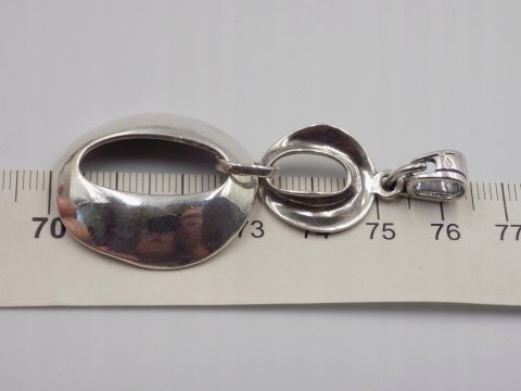 Piękny stary srebrny damski wisiorek/zawieszka srebro 925 biżuteria VINTAGE