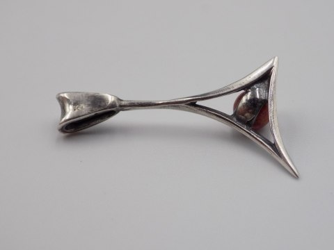 Stary, srebrny, wisiorek/zawieszka KORALOWIEC srebro 925 VINTAGE biżuteria