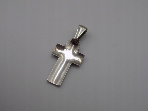 Stary srebrny wisiorek/zawieszka KRZYŻYK ITALY srebro 925 VINTAGE biżuteria