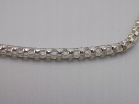 Piękna, delikatna,srebrna, damska bransoletka - KRATKA srebro 925 biżuteria