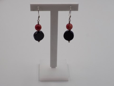 Piękne, stare, damskie, srebrne kolczyki OKYKS srebro 925 biżuteria VINTAGE