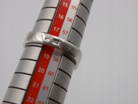 Stary damski srebrny pierścionek roz. 18 srebro 925 VINTAGE biżuteria