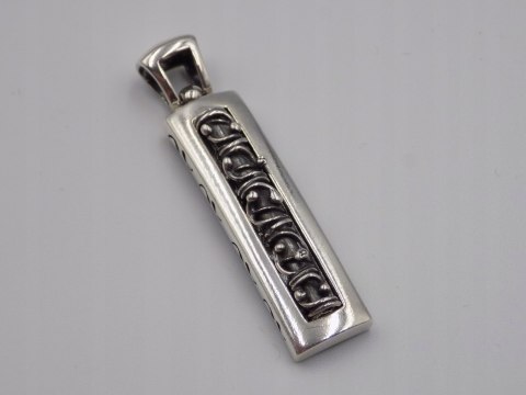 Stary, damski, srebrny, wisiorek / zawieszka srebro 925 VINTAGE biżuteria