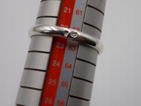 Stary, piękny, ażurowy srebrny pierścionek roz. 22 srebro VINTAGE biżuteria