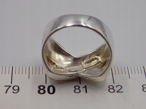 Stary, piękny, damski, srebrny pierścionek roz. 12 srebro VINTAGE biżuteria