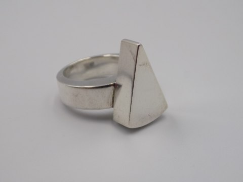 Stary, piękny, masywny srebrny pierścionek roz. 17 srebro VINTAGE biżuteria