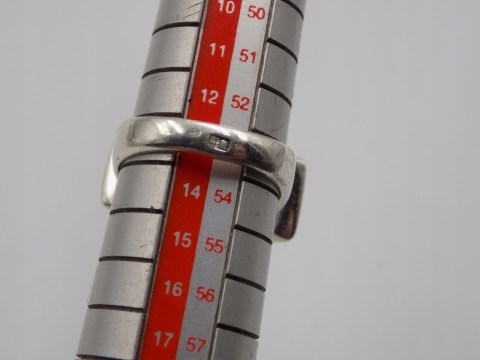 Stary, piękny, srebrny, damski pierścionek roz. 13 srebro VINTAGE biżuteria