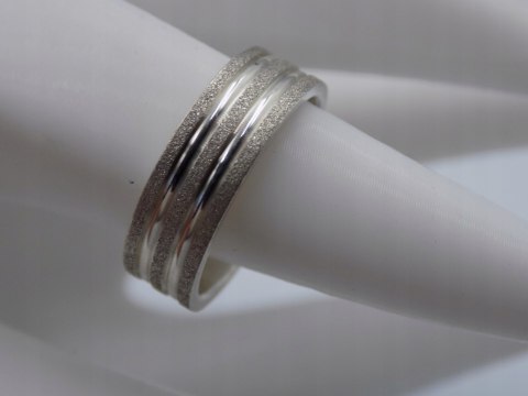 Stary, srebrny, damski, piękny pierścionek/obrączka roz. 9 srebro VINTAGE