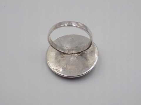 Stary, srebrny, damski pierścionek KWIATEK - roz. 15 srebro 925 VINTAGE