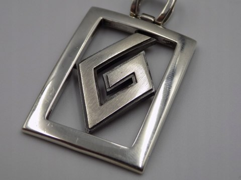 Stary, srebrny, damski, wisiorek/zawieszka srebro 925 VINTAGE biżuteria