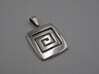 Stary, srebrny, damski wisiorek/zawieszka srebro 925 VINTAGE biżuteria