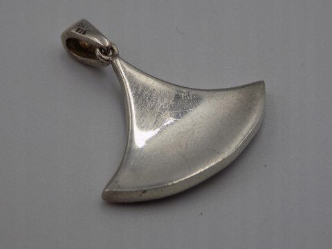 Stary, srebrny, wisiorek / zawieszka CYRKONIE srebro 925 VINTAGE biżuteria