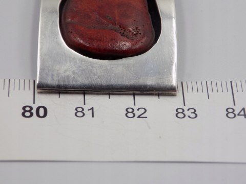 Stary, srebrny, wisiorek/zawieszka KORALOWIEC srebro 925 VINTAGE biżuteria