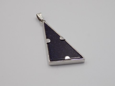 Stary, srebrny, wisiorek/zawieszka NOC KAIRU - srebro 925 VINTAGE biżuteria