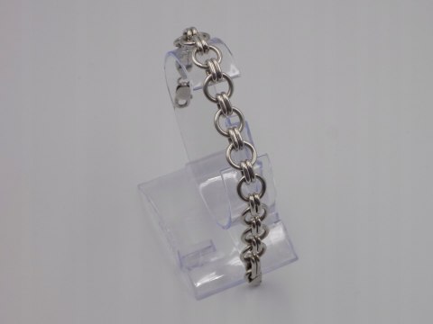 Stara, piękna, damska, srebrna bransoletka KÓŁECZKA - srebro 925 Vintage