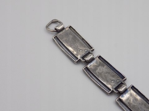 Stara, piękna, damska, srebrna bransoletka ZWIERZĄTKA - srebro 925 Vintage