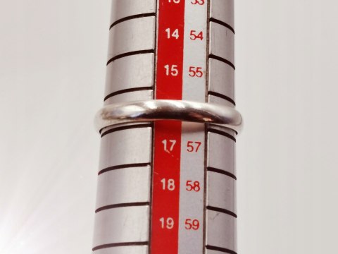 Piękny srebrny damski pierścionek KABOSZON MALACHIT r.16 VINTAGE biżuteria