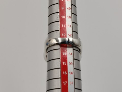 Piękny srebrny damski pierścionek KWIAT TURKUS r.12/13 VINTAGE biżuteria